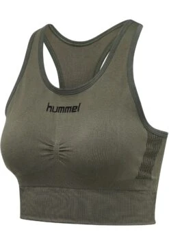 Hummel First Seamless- Sport-Bh Met Medium Support - Grape Leaf -Hummel f105f59b4b56467fb5544a5dd7d4a4d7