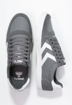 Hummel Slimmer Stadil - Sneakers Laag - Castle Rock/White -Hummel f51f9451b3644dd1bca5b6a671198e5a