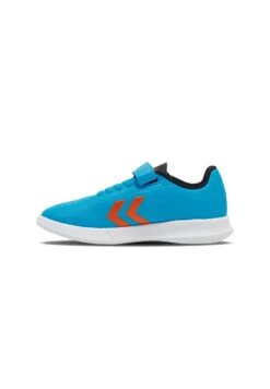 Hummel Unisex - Zaalvoetbalschoenen - Blue Orange -Hummel f77207822d864474bd0d55e3332b8db3