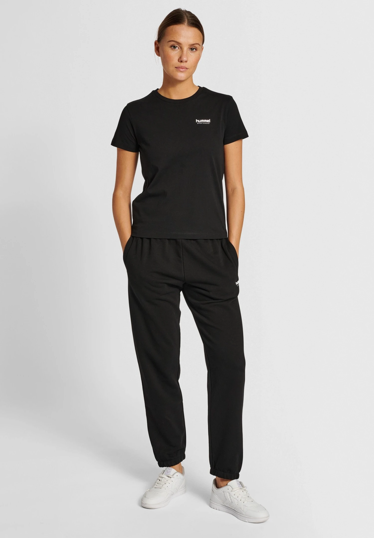 Hummel Kristy Short - T-Shirt Basic - Black 4 Hummel Kristy Short - T-Shirt Basic - Black - Afbeelding 2