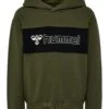 Hummel Hoodie - Olive Night -Hummel f7a2a951788b455798be9829fc85118a
