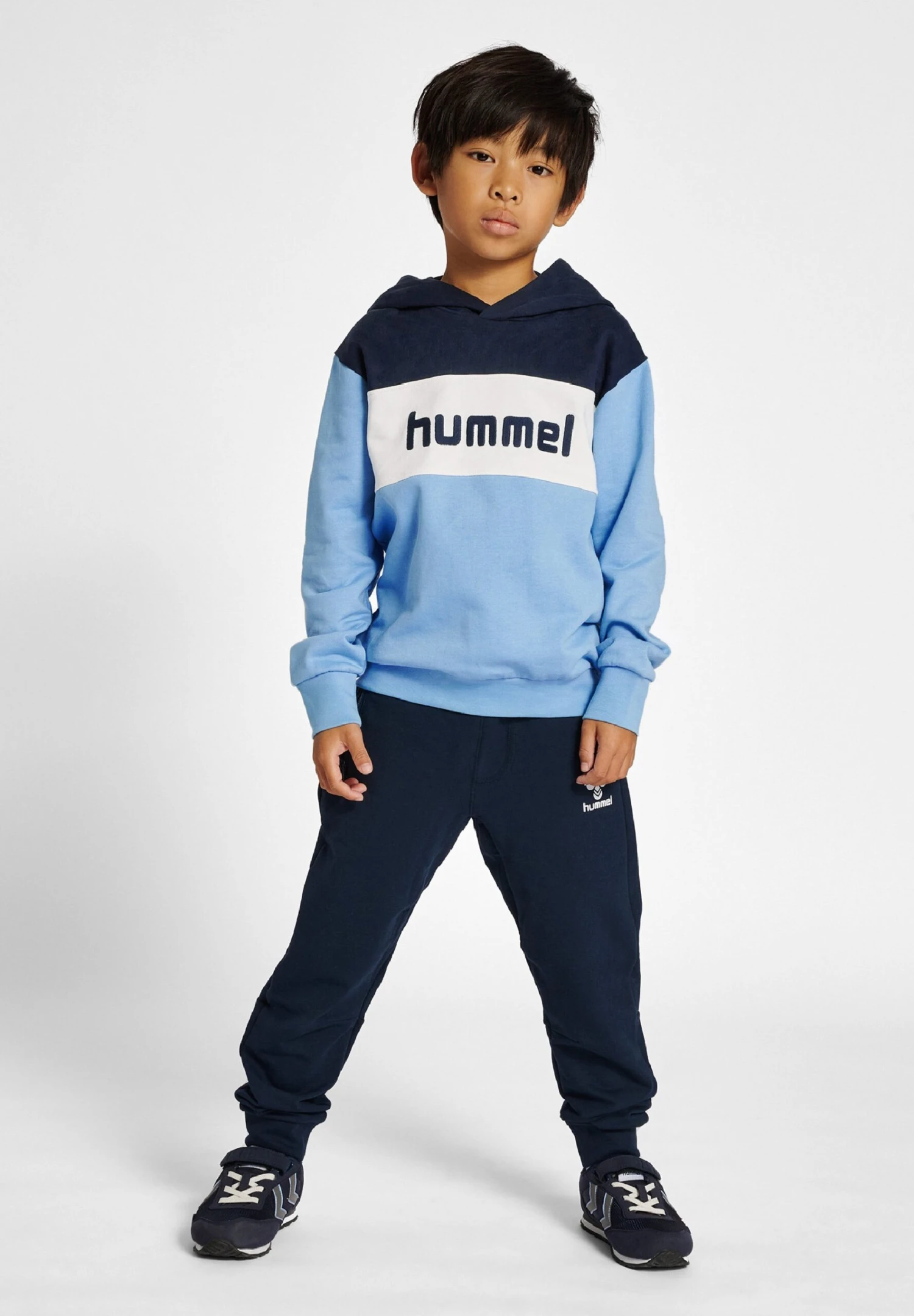 Hummel Morten - Hoodie - Dusk Blue 3 Hummel Morten - Hoodie - Dusk Blue