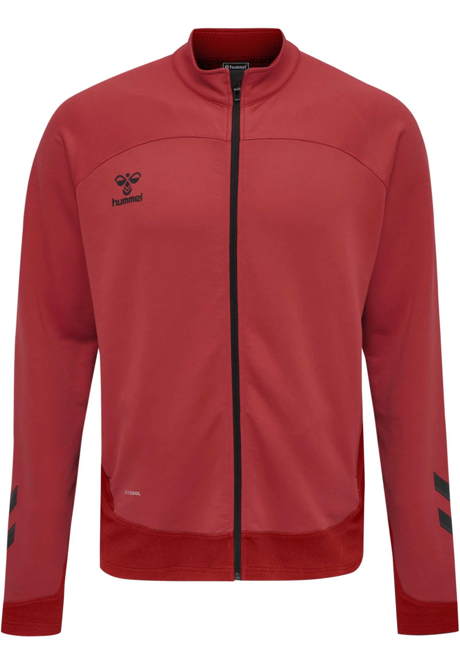 Hummel Hmllead Poly Zip Jacket - Trainingsvest - True Red 6 Hummel Hmllead Poly Zip Jacket - Trainingsvest - True Red - Afbeelding 4