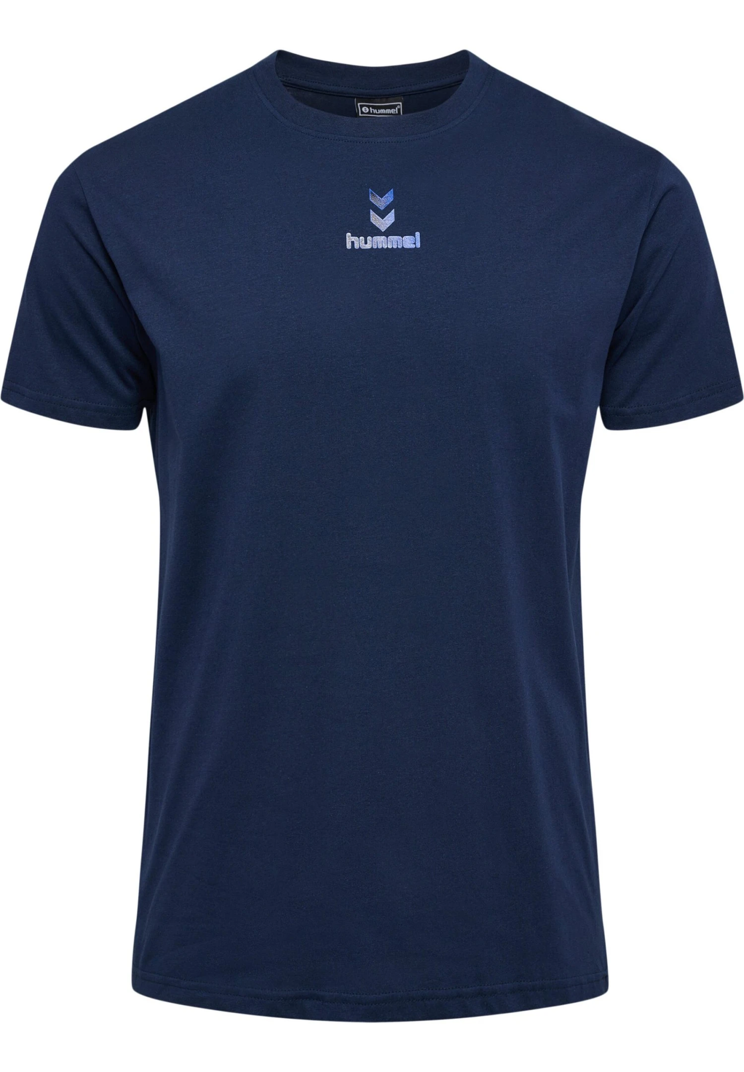 Hummel Active Chevrons Co- T-Shirt Basic - Dress Blues 7 Hummel Active Chevrons Co- T-Shirt Basic - Dress Blues - Afbeelding 5