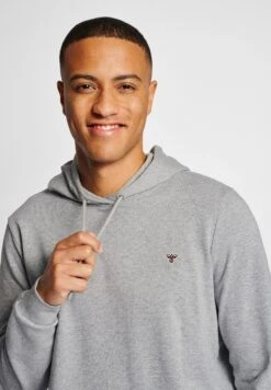 Hummel Hmlic Fred- Sweater - Grey Melange -Hummel fdd1c28385b84d8ab9e39920a47238be