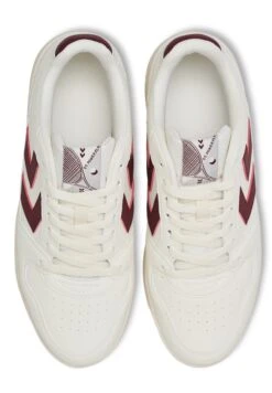 Hummel St Power Play Cl - Sneakers Laag - White/Windsor Wine -Hummel fed9123c524b4103ac29cdd0aa6053a7