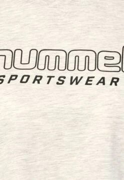 Hummel Lgc June Cropped- T-Shirt Print - Tofu Melange -Hummel fedfa19a643a4db292f8b28d320eb0f1