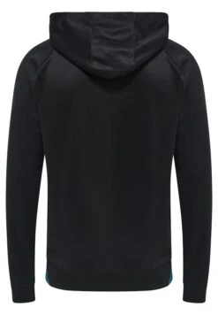 Hummel Action Zip Hoodie - Trainingsvest - Black Deep Lagoon -Hummel ff69bc4503014460a6c887d15ddb00e8
